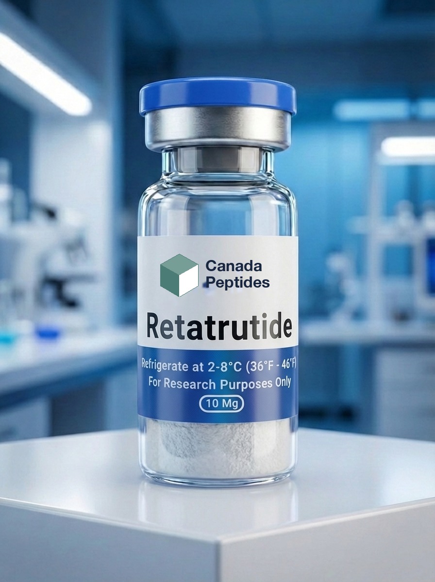 Retatrutide reference vial — Canada Peptides