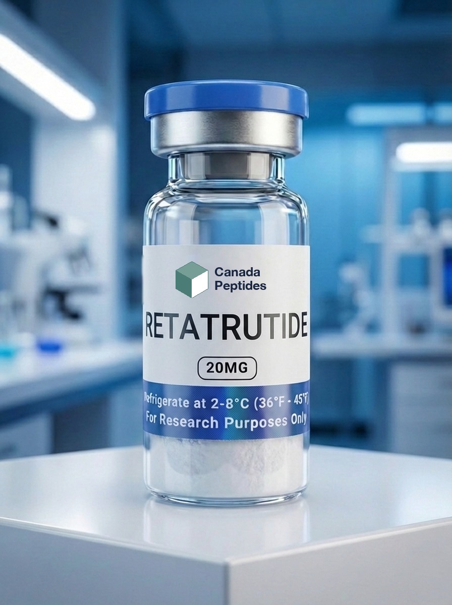 Retatrutide reference vial — Canada Peptides
