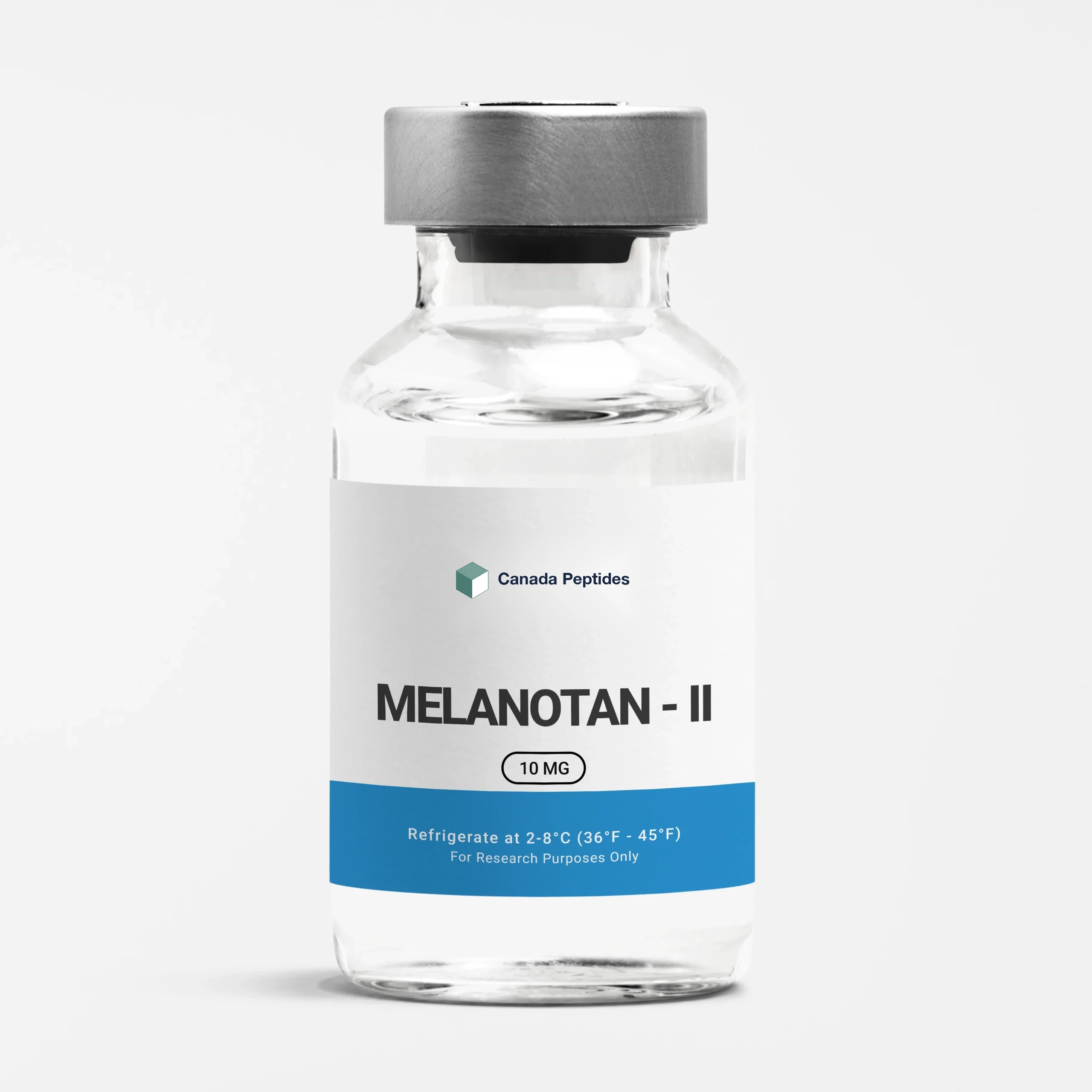 Melanotan II 10 mg lyophilized reference standard vial — Canada Peptides CP-050
