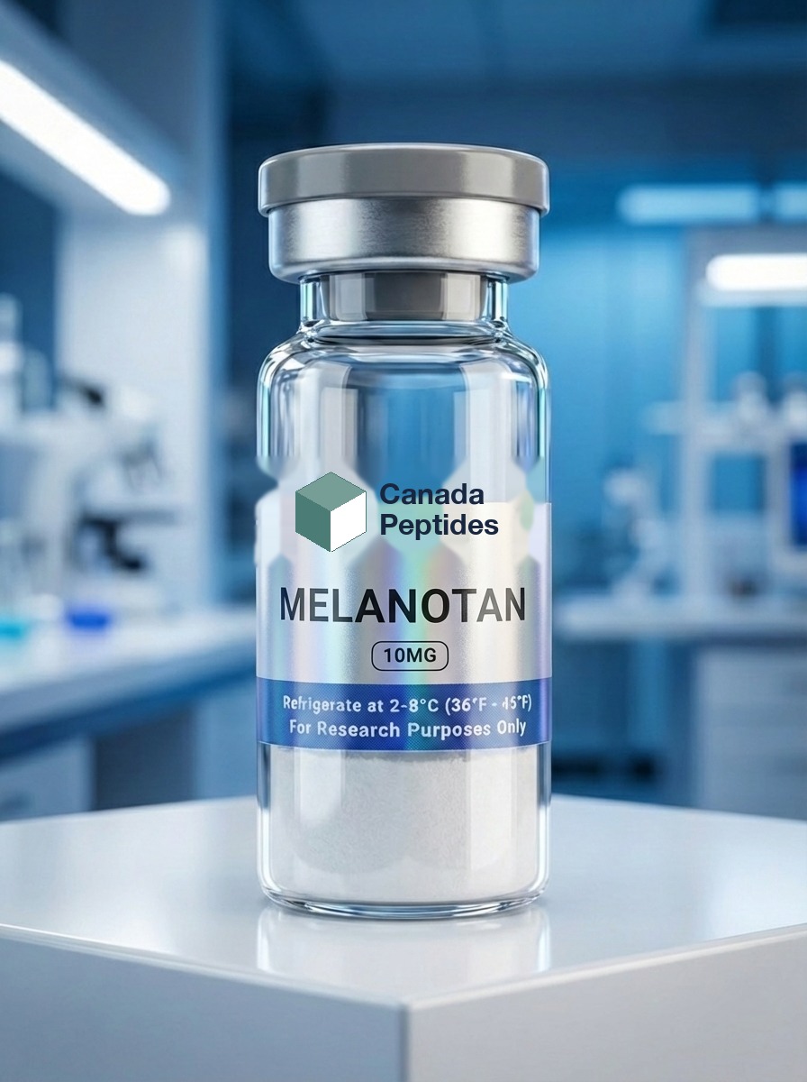 Melanotan I (Afamelanotide) 10 mg lyophilized reference standard vial — Canada Peptides CP-051