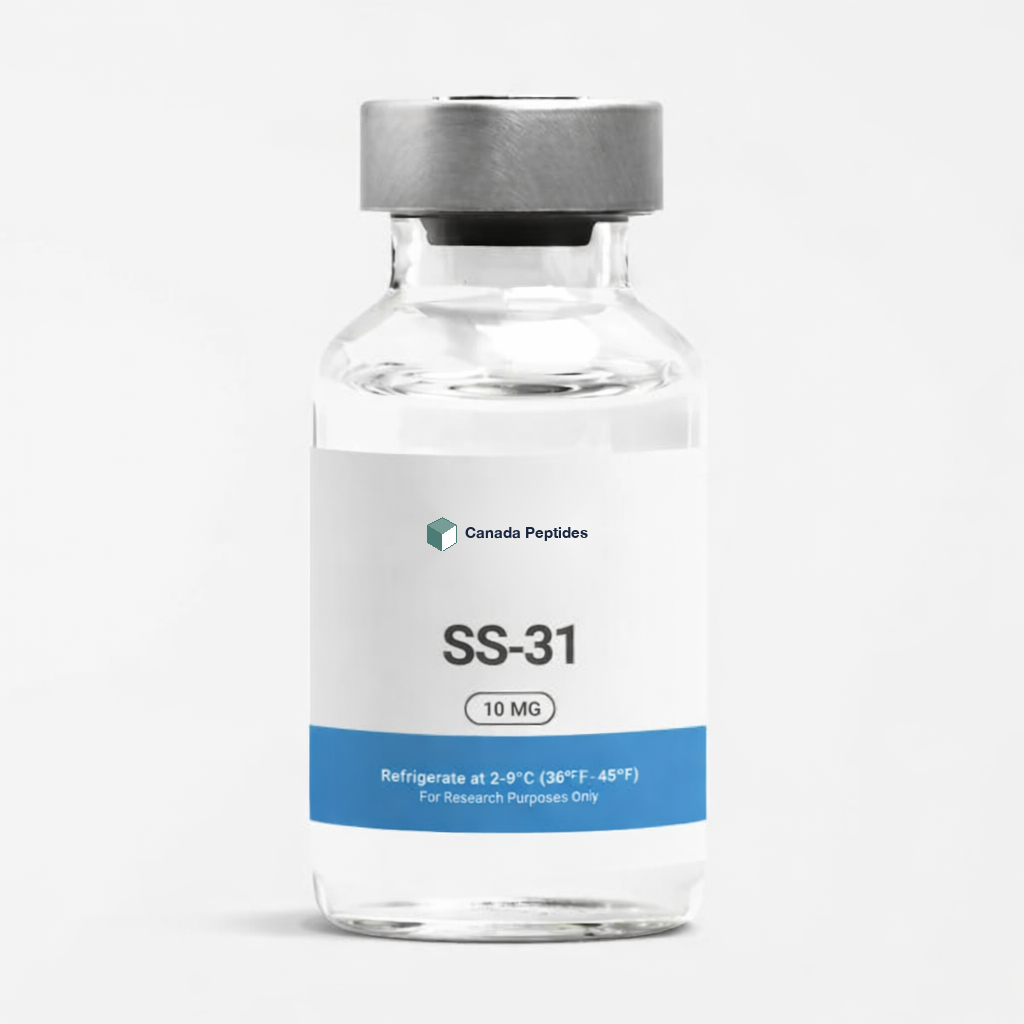 SS-31 (Elamipretide) 5 mg lyophilized reference standard vial — Canada Peptides CP-044